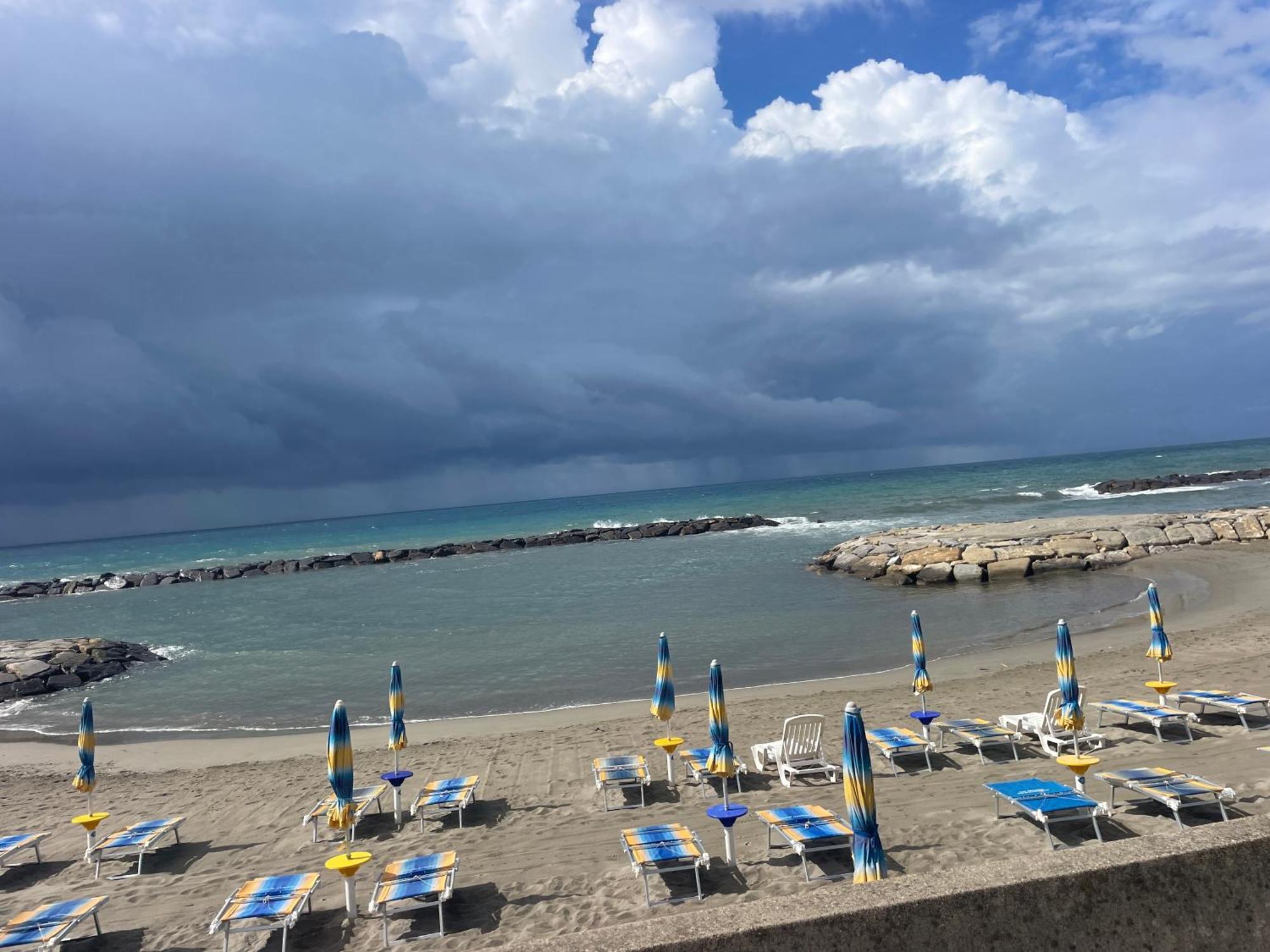 Ferienwohnung Casa Del Cardinale Santo Stefano al Mare Exterior foto